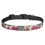 Sugar Skulls & Flowers Dog Collar (Personalized)
