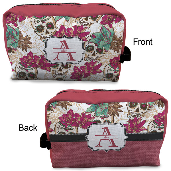 Sugar Skulls & Flowers Dopp Kit - Approval