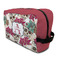 Sugar Skulls & Flowers Toiletry Bag / Dopp Kit (Personalized)