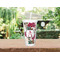 Sugar Skulls & Flowers Double Wall Tumbler with Straw Lifestyle