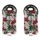 Sugar Skulls & Flowers Double Wine Tote - APPROVAL (new)