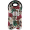 Sugar Skulls & Flowers Double Wine Tote - Front (new)