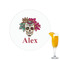 Sugar Skulls & Flowers Drink Topper - Small - Single with Drink