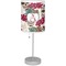 Sugar Skulls & Flowers Lamp with Drum Shade (Personalized)