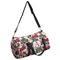 Sugar Skulls & Flowers Duffle bag with side mesh pocket