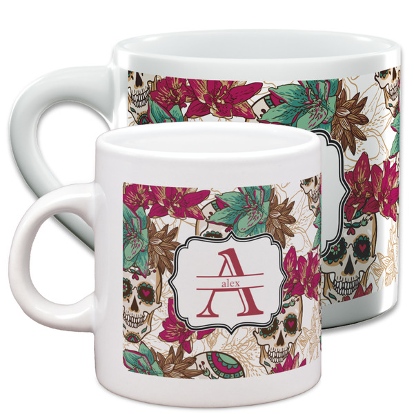Sugar Skulls & Flowers Espresso Mugs - Main Parent