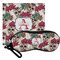 Sugar Skulls & Flowers Eyeglass Case & Cloth (Personalized)