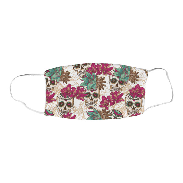 Sugar Skulls & Flowers Fabric Face Mask