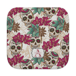 Sugar Skulls & Flowers Face Towel (Personalized)