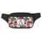 Sugar Skulls & Flowers Fanny Pack - Modern Style (Personalized)