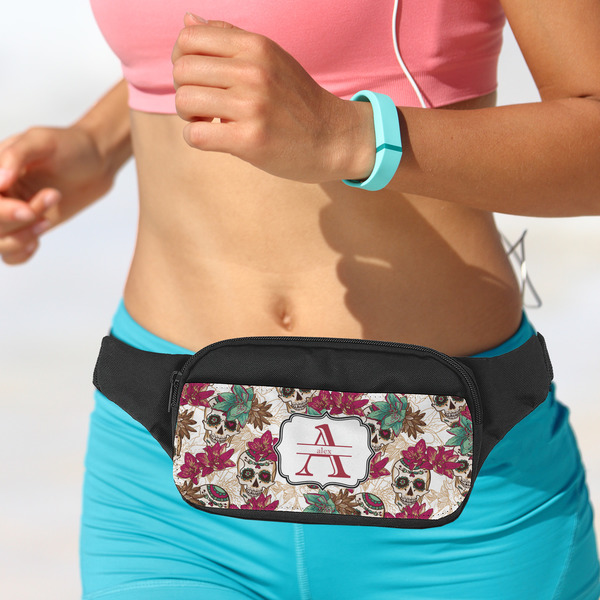 Sugar Skulls & Flowers Fanny Packs - LIFESTYLE