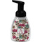 Sugar Skulls & Flowers Foam Soap Bottle - Black (Personalized)