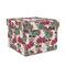 Sugar Skulls & Flowers Gift Boxes with Lid - Canvas Wrapped - Medium - Front/Main