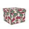 Sugar Skulls & Flowers Gift Box with Lid - Canvas Wrapped - Medium (Personalized)