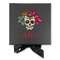 Sugar Skulls & Flowers Gift Boxes with Magnetic Lid - Black - Approval