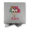 Sugar Skulls & Flowers Gift Boxes with Magnetic Lid - Silver - Approval