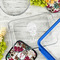 Sugar Skulls & Flowers Glass Baking Dish - LIFESTYLE (13x9)