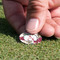 Sugar Skulls & Flowers Golf Ball Marker - Hand