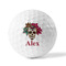 Sugar Skulls & Flowers Golf Balls - Generic - Set of 12 - FRONT