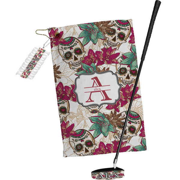 Sugar Skulls & Flowers Golf Gift Kit (Full Print)