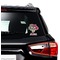 Sugar Skulls & Flowers Graphic Car Decal (On Car Window)
