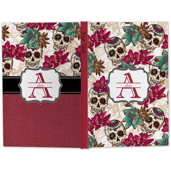Sugar Skulls & Flowers Hard Cover Journal - Apvl