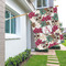 Sugar Skulls & Flowers House Flags - Double Sided - LIFESTYLE