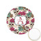 Sugar Skulls & Flowers Printed Cookie Topper - 1.25" (Personalized)