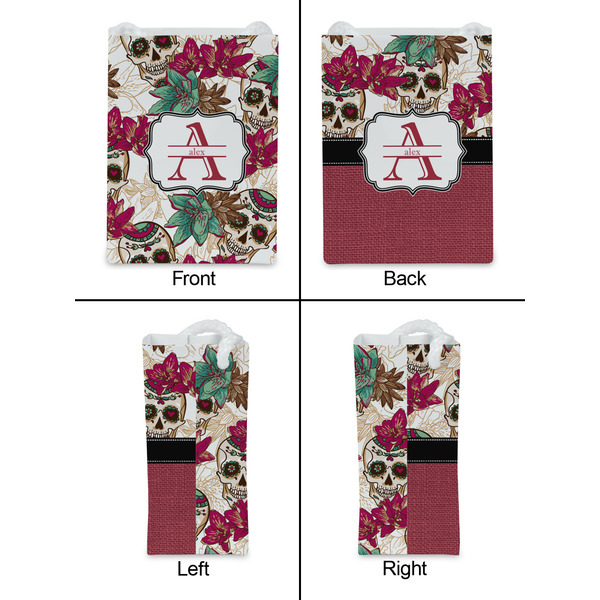 Sugar Skulls & Flowers Jewelry Gift Bag - Gloss - Approval