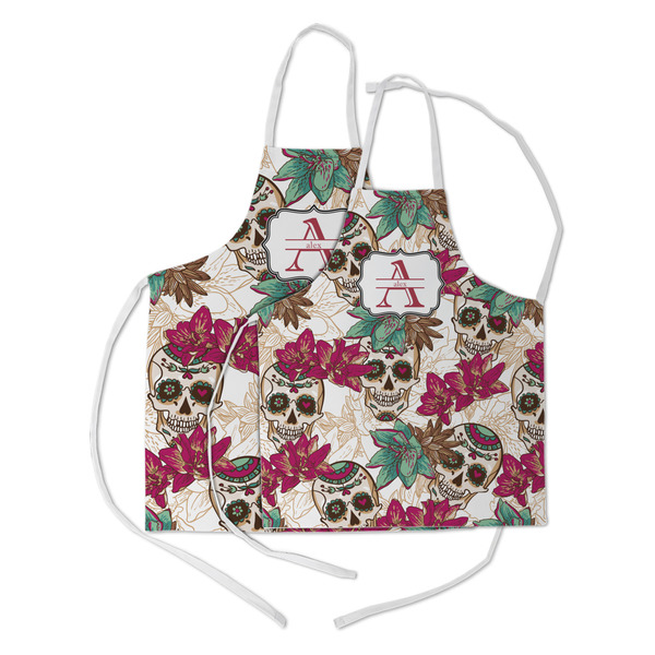 Sugar Skulls & Flowers Kid's Aprons - Parent - Main