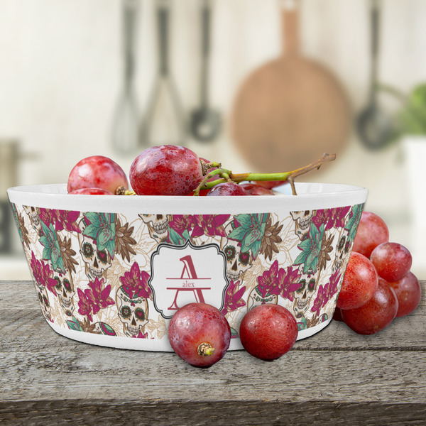 Sugar Skulls & Flowers Kids Bowls - LIFESTYLE
