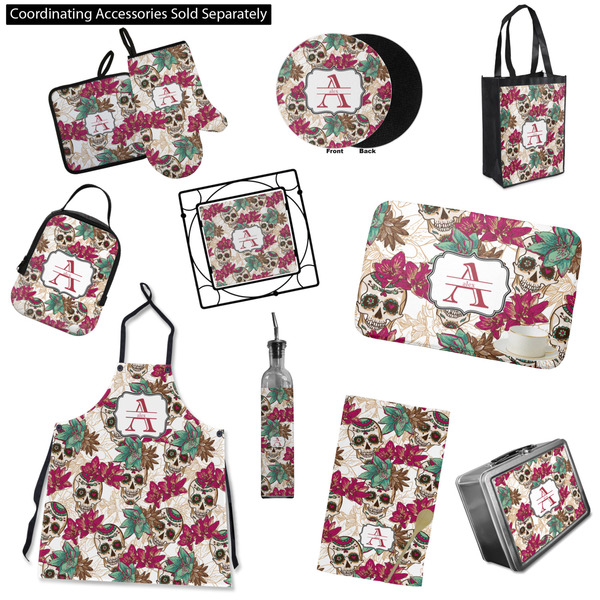 Sugar Skulls & Flowers Kitchen Accessories & Decor