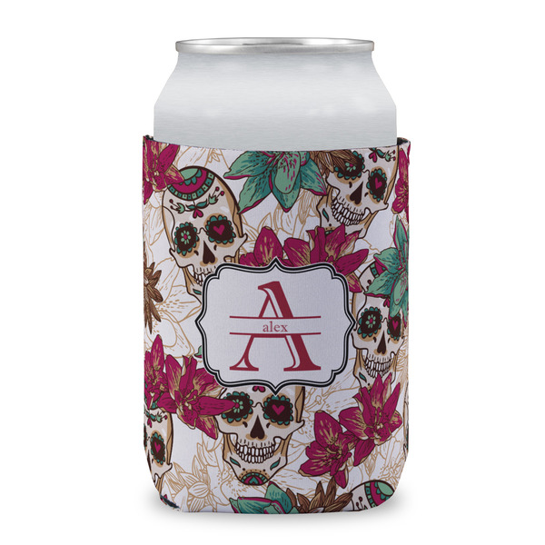 Sugar Skulls & Flowers Can Sleeve