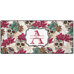 Sugar Skulls & Flowers Gaming Mouse Pad (Personalized)