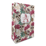 Sugar Skulls & Flowers Large Gift Bag (Personalized)