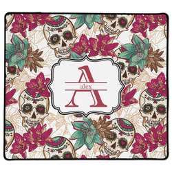 Sugar Skulls & Flowers XL Gaming Mouse Pad - 18" x 16" (Personalized)