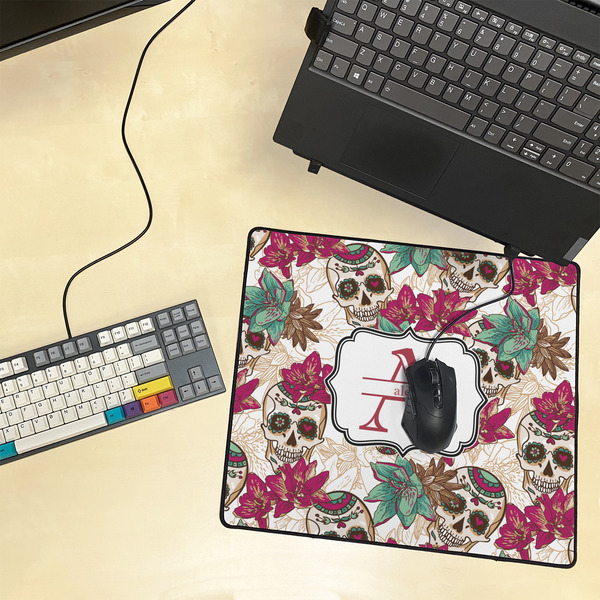 Sugar Skulls & Flowers Medium Gaming Mats - LIFESTYLE