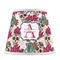 Sugar Skulls & Flowers Poly Film Empire Lampshade - Front View