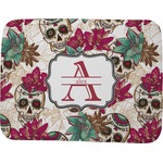Sugar Skulls & Flowers Memory Foam Bath Mat - 48"x36" (Personalized)
