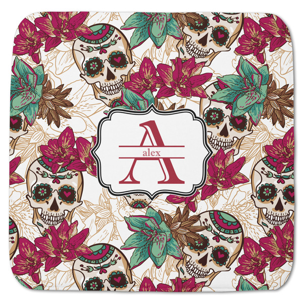 Sugar Skulls & Flowers Memory Foam Bath Mat 48 X 48