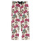 Sugar Skulls & Flowers Mens Pajama Pants - Flat