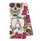 Sugar Skulls & Flowers Kitchen Towel - Microfiber (Personalized)