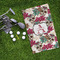Sugar Skulls & Flowers Microfiber Golf Towels - LIFESTYLE