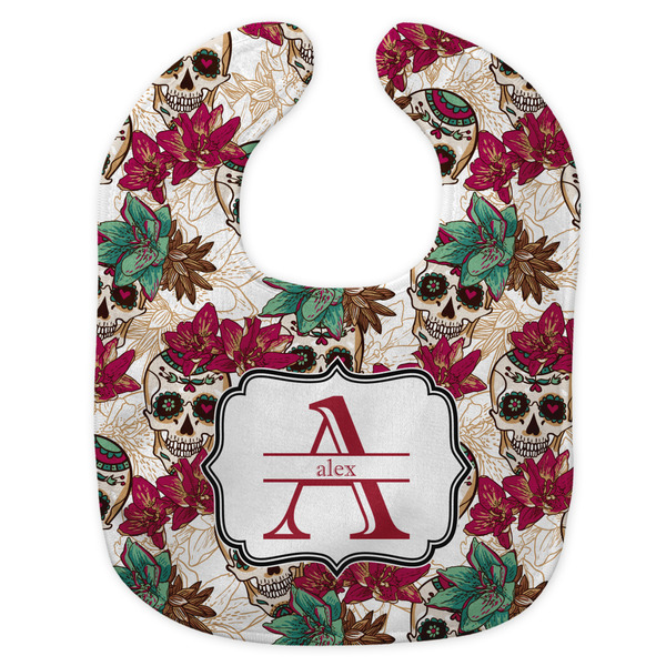 Sugar Skulls & Flowers New Bib Flat Approval