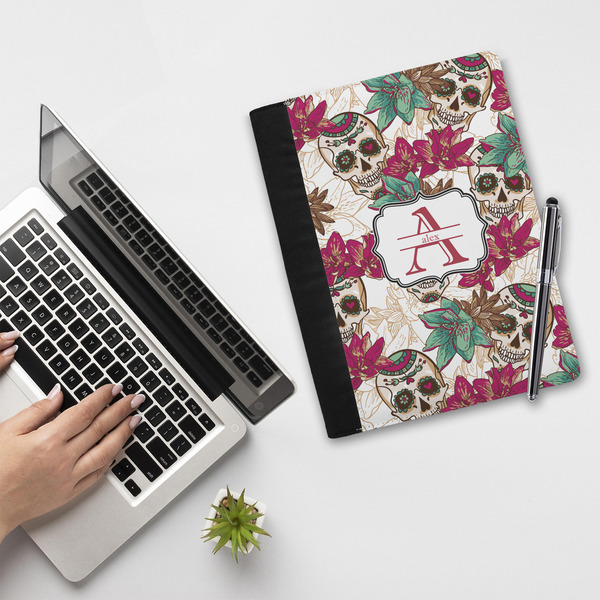 Sugar Skulls & Flowers Notebook Padfolio - LIFESTYLE (large)