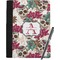 Sugar Skulls & Flowers Notebook Padfolio - Large w/ Name and Initial