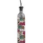 Sugar Skulls & Flowers Oil Dispenser Bottle (Personalized)