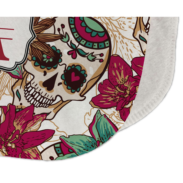 Sugar Skulls & Flowers Old Burp Detail