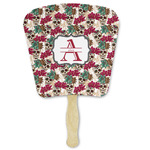 Sugar Skulls & Flowers Paper Fan (Personalized)