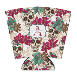 Sugar Skulls & Flowers Party Cup Sleeve - with Bottom (Personalized)